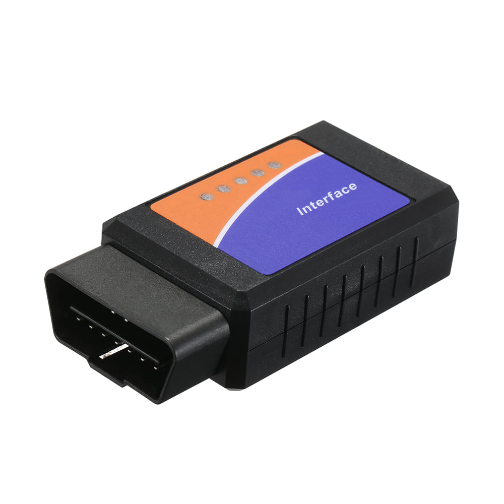 Black OBD OBDⅡ Scanner Tool Detector with BT Connection for IOS Android M2M1